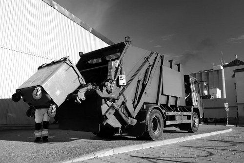 Professional team performing office clearance in Golders Green