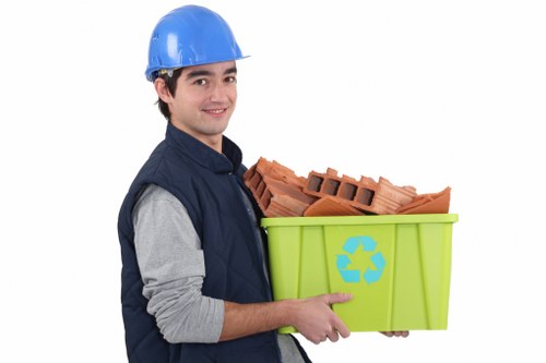 Secure document shredding during office clearance